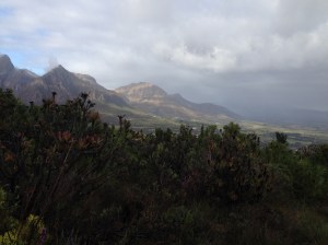 Dawn sunshine floods through the clouds